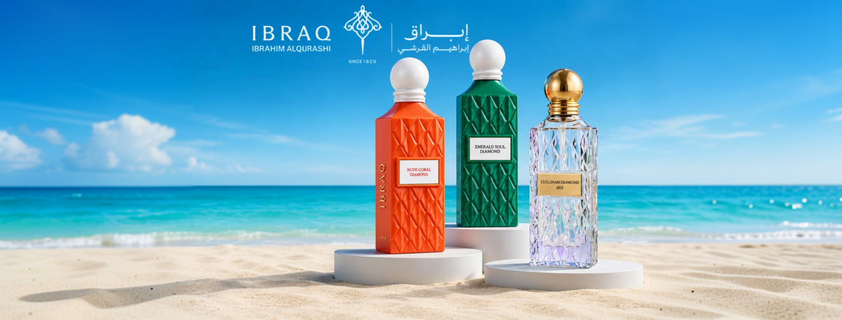 Ibrahim Al Qurashi (IBRAQ) parfumer – kampagnebanner