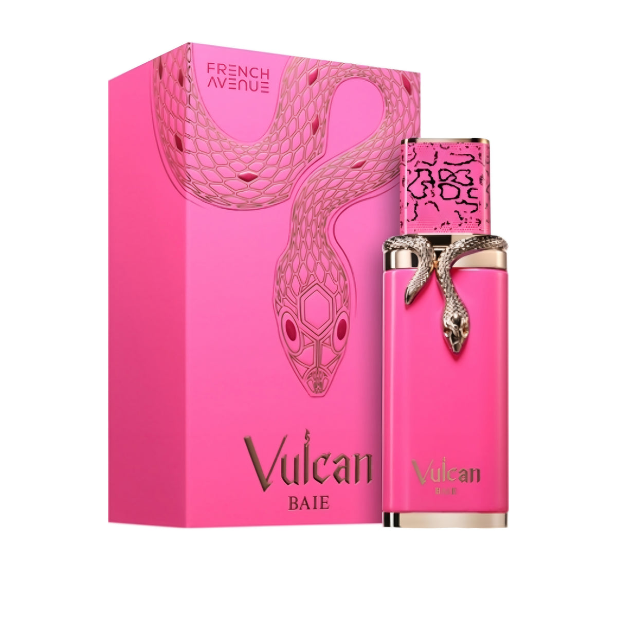French Avenue Vulcan Baie Eau de Parfum 100 ml flaske og æske