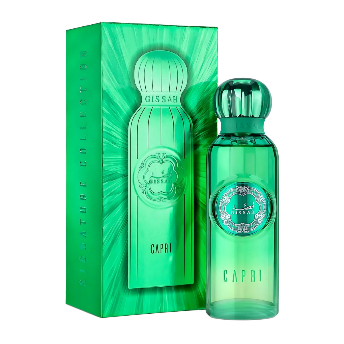 Gissah Capri Eau de Parfum 200 ml flaske og æske