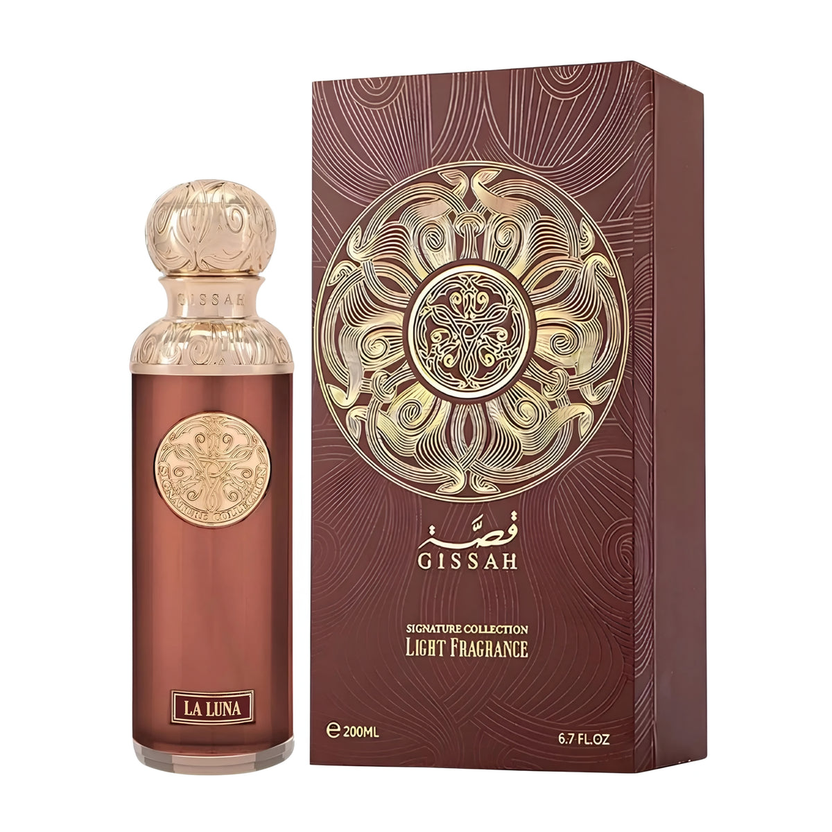 Gissah La Luna Eau de Parfum 200 ml flaske og æske