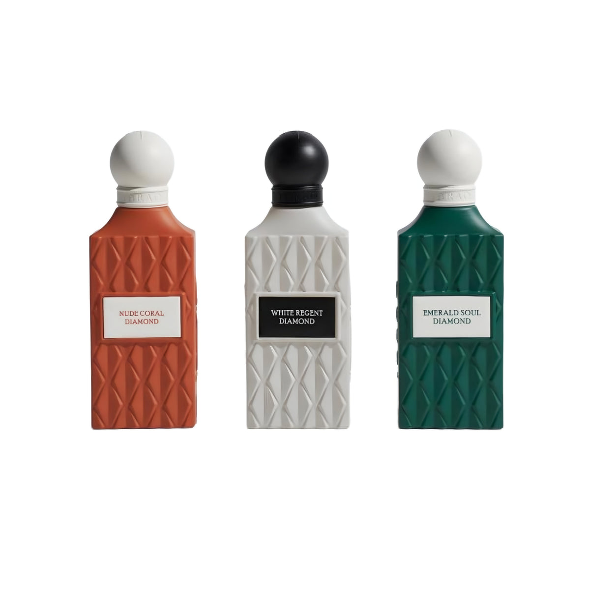 Ibrahim Al Qurashi Diamond Grey Box parfumesæt 3 x 75 ml – billede 2