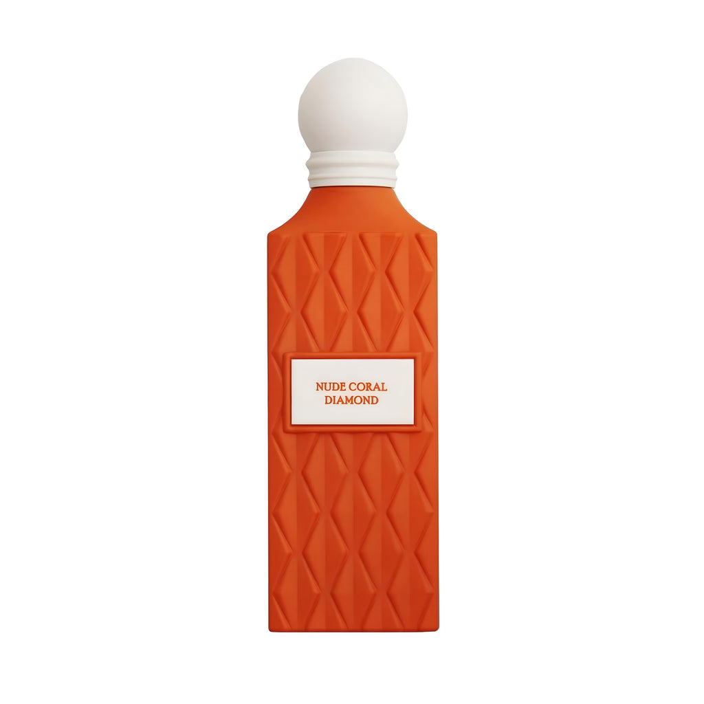 Ibrahim Al Qurashi Nude Coral Diamond parfume 150 ml flaske