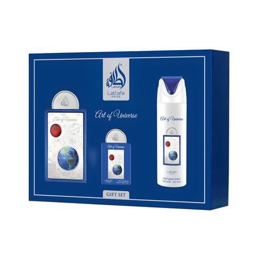 LATTAFA PRIDE ART OF UNIVERSE EDP GIFTSET